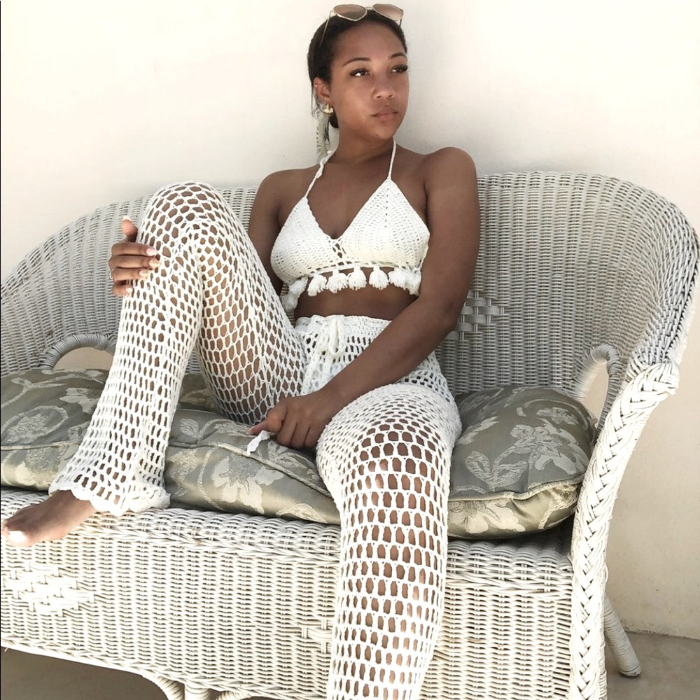 Crochet two piece set